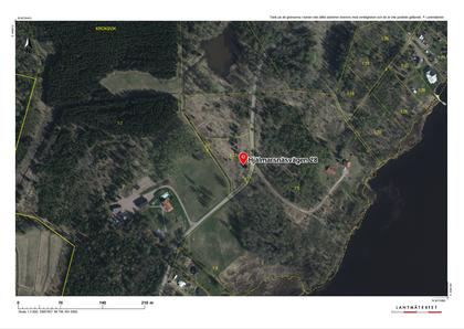 Illustrerad karta över fastigheten eller området