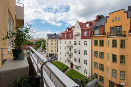 Balkong eller utsiktsbild