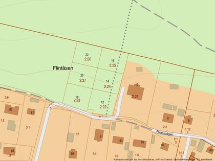 Illustrerad karta över fastigheten eller området