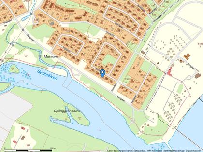 Illustrerad karta över fastigheten eller området