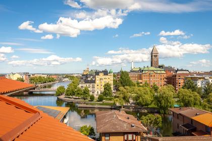 Balkong eller utsiktsbild