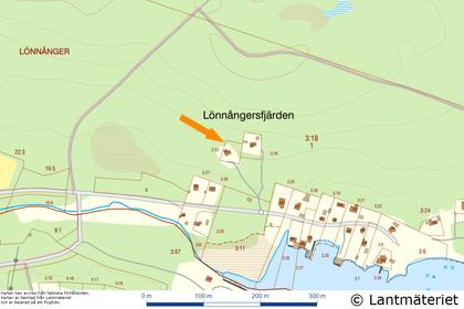 Illustrerad karta över fastigheten eller området