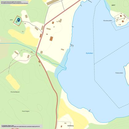 Illustrerad karta över fastigheten eller området