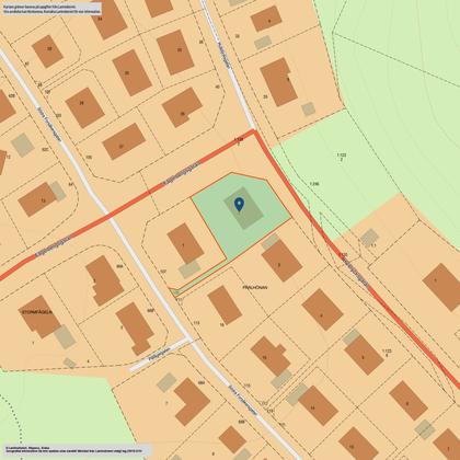 Illustrerad karta över fastigheten eller området