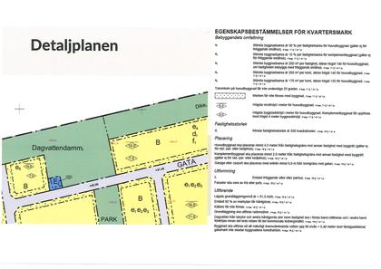 Illustrerad karta över fastigheten eller området
