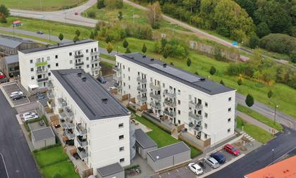 Illustrerad karta över fastigheten eller området