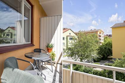 Balkong eller utsiktsbild