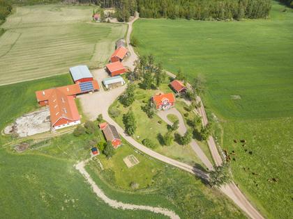 Illustrerad karta över fastigheten eller området