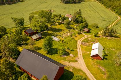 Illustrerad karta över fastigheten eller området