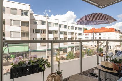 Balkong eller utsiktsbild