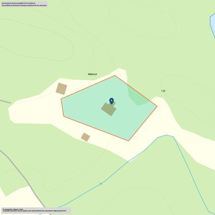 Illustrerad karta över fastigheten eller området