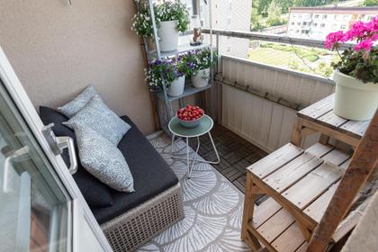 Balkong eller utsiktsbild