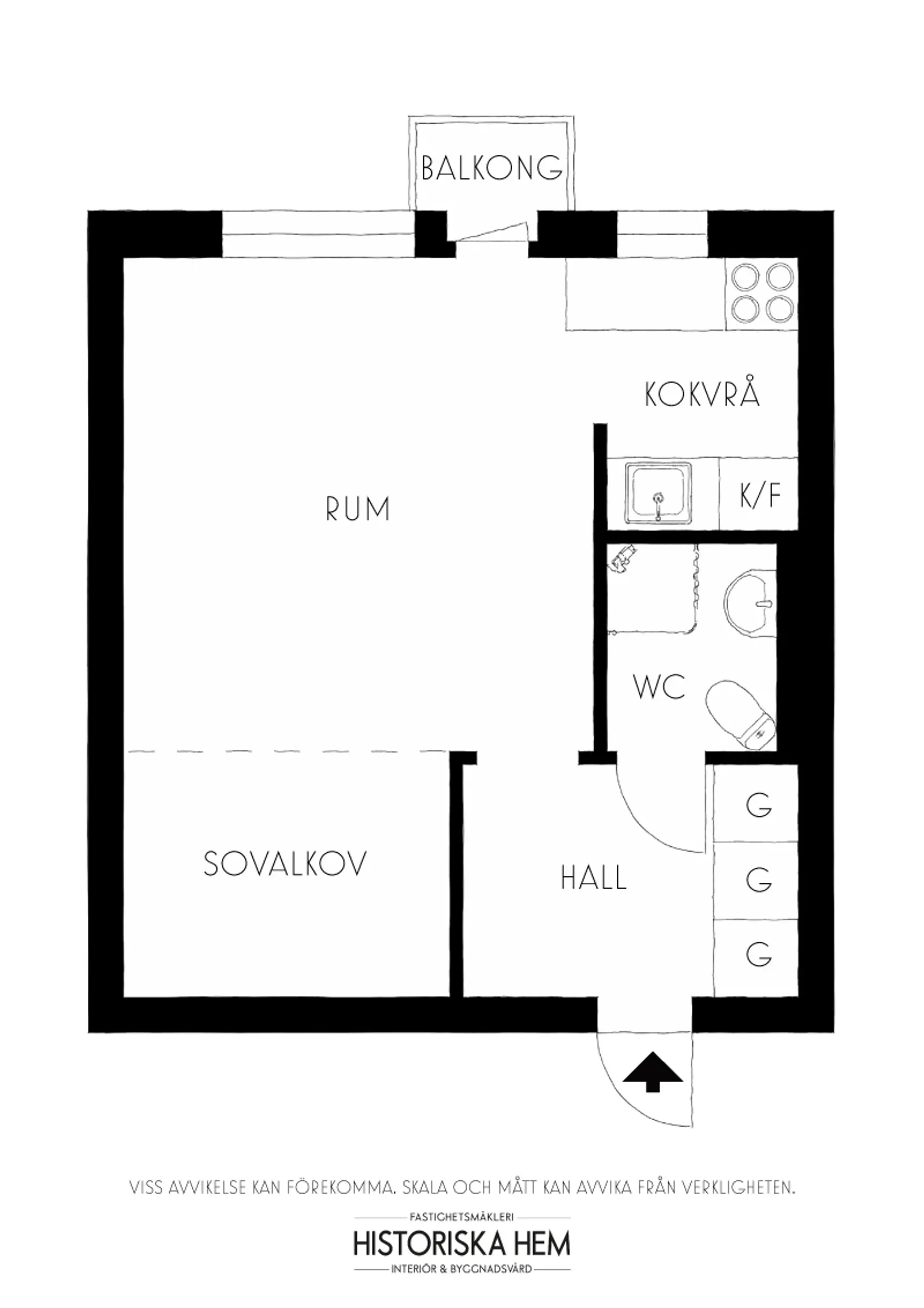 Planritning för Råsundavägen 134