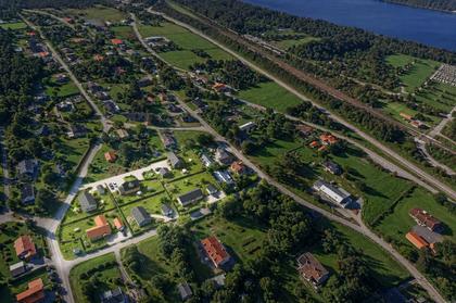 Illustrerad karta över fastigheten eller området