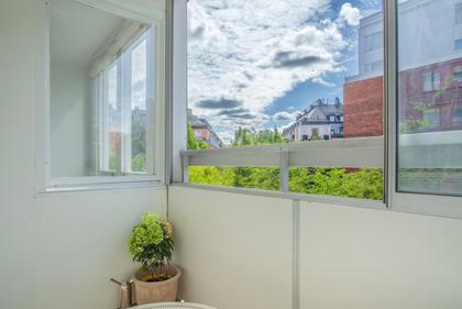 Balkong eller utsiktsbild