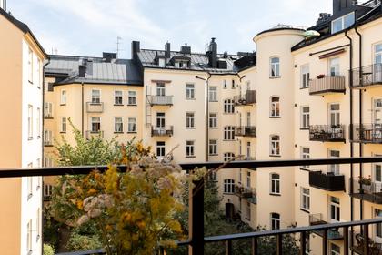Balkong eller utsiktsbild