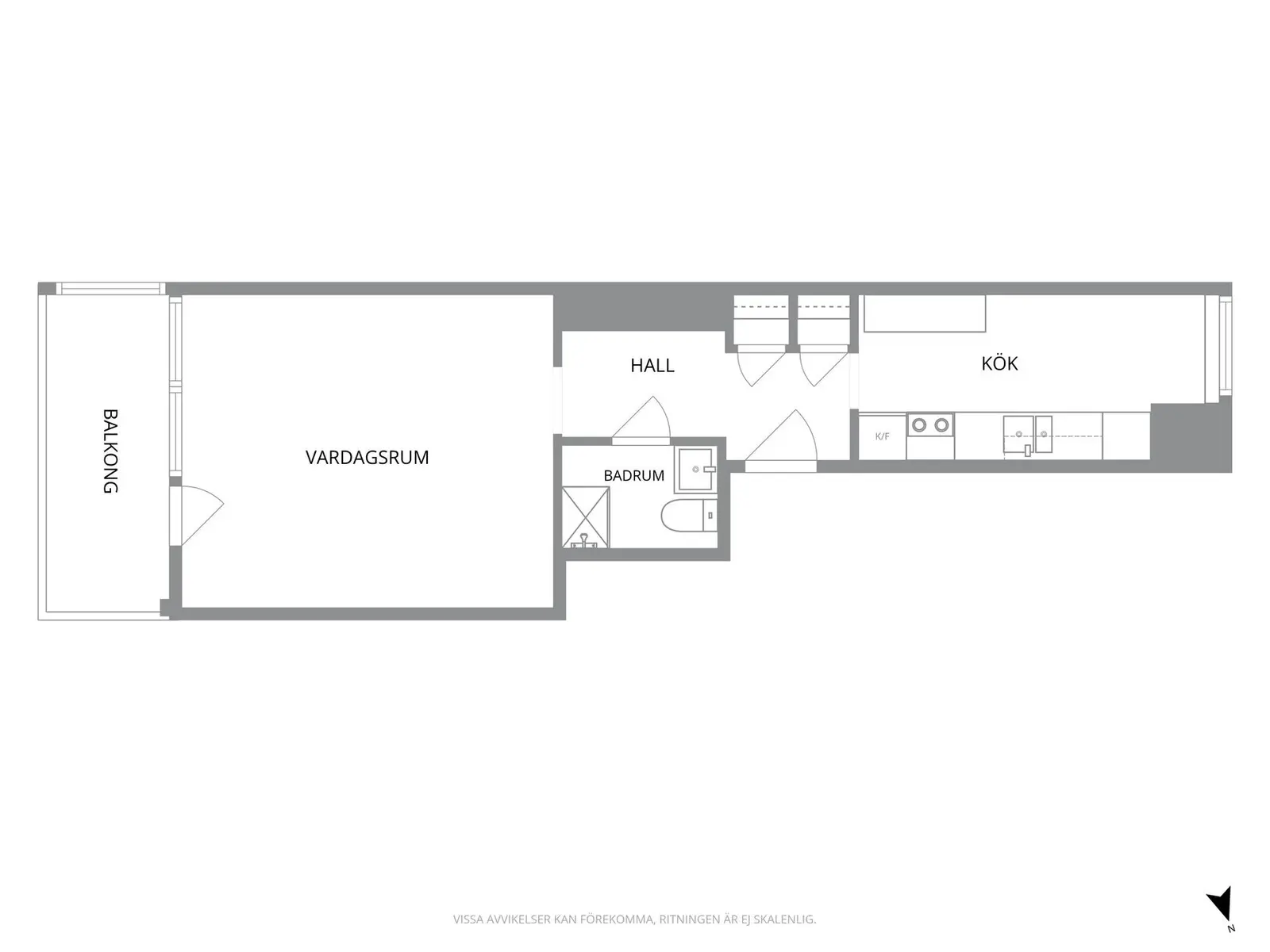 Floor plan for Sallerupsvägen 26C