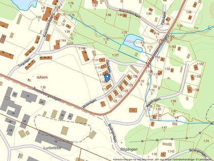 Illustrerad karta över fastigheten eller området
