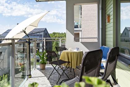 Balkong eller utsiktsbild