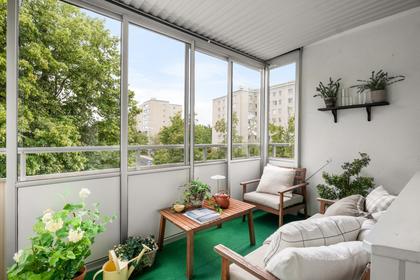 Balkong eller utsiktsbild