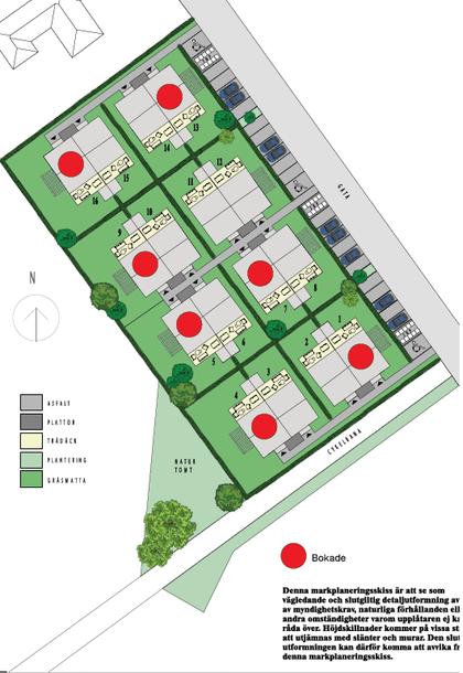 Illustrerad karta över fastigheten eller området