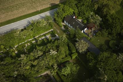 Illustrerad karta över fastigheten eller området