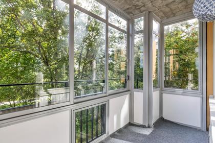 Balkong eller utsiktsbild