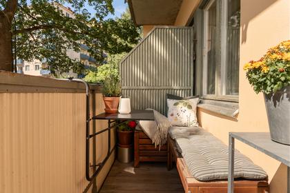 Balkong eller utsiktsbild