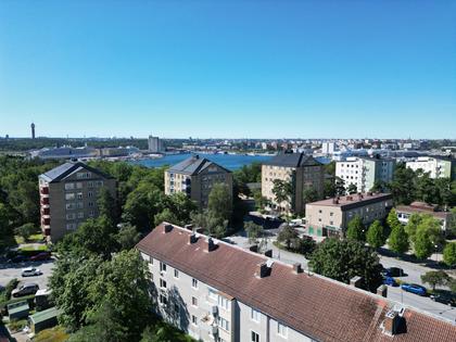 Balkong eller utsiktsbild