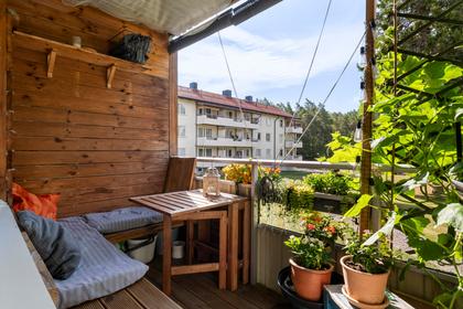 Balkong eller utsiktsbild