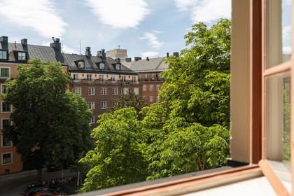 Balkong eller utsiktsbild