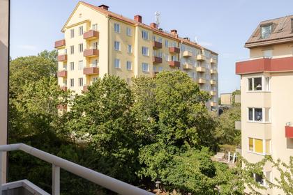 Balkong eller utsiktsbild