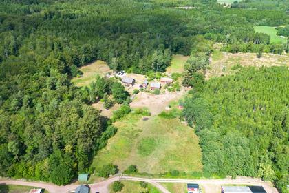 Illustrerad karta över fastigheten eller området