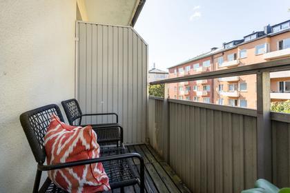 Balkong eller utsiktsbild