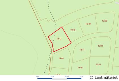Illustrerad karta över fastigheten eller området