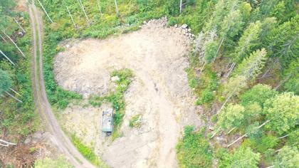 Illustrerad karta över fastigheten eller området
