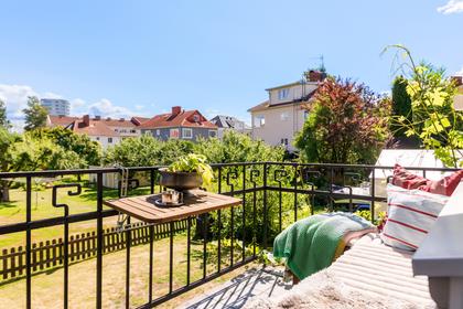 Balkong eller utsiktsbild
