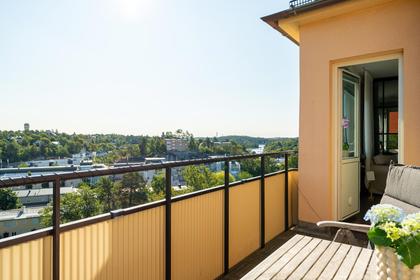 Balkong eller utsiktsbild