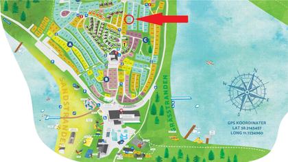 Illustrerad karta över fastigheten eller området
