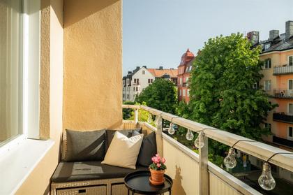 Balkong eller utsiktsbild