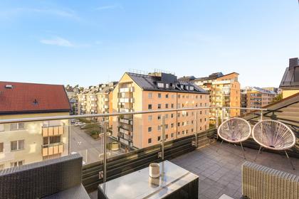 Balkong eller utsiktsbild