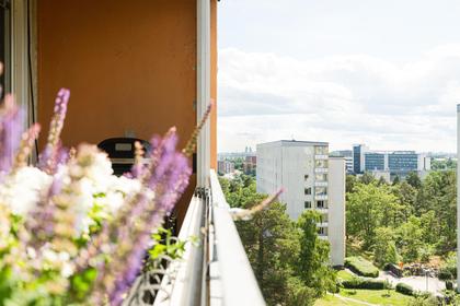 Balkong eller utsiktsbild