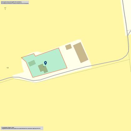 Illustrerad karta över fastigheten eller området