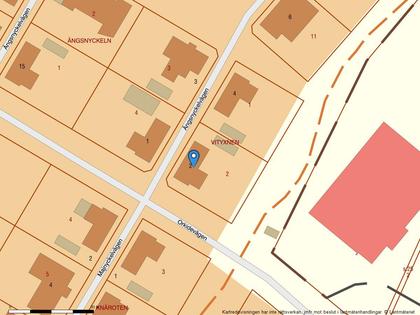 Illustrerad karta över fastigheten eller området