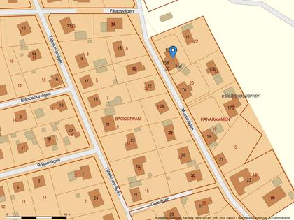 Illustrerad karta över fastigheten eller området