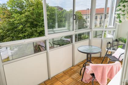 Balkong eller utsiktsbild