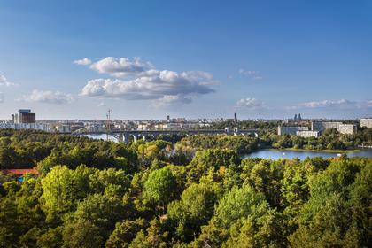 Balkong eller utsiktsbild