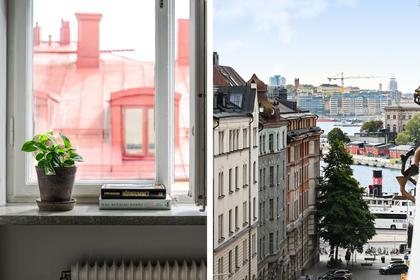 Balkong eller utsiktsbild