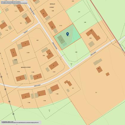 Illustrerad karta över fastigheten eller området
