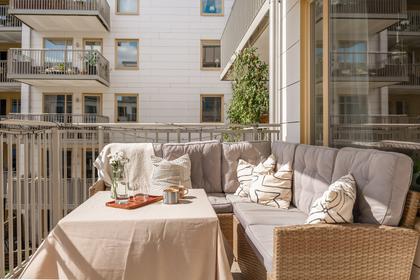 Balkong eller utsiktsbild